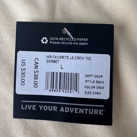 Eddie Bauer Favorite Long-Sleeve Crewneck T-Shirt Bundle of 2 LARGE - Picture 5 of 5